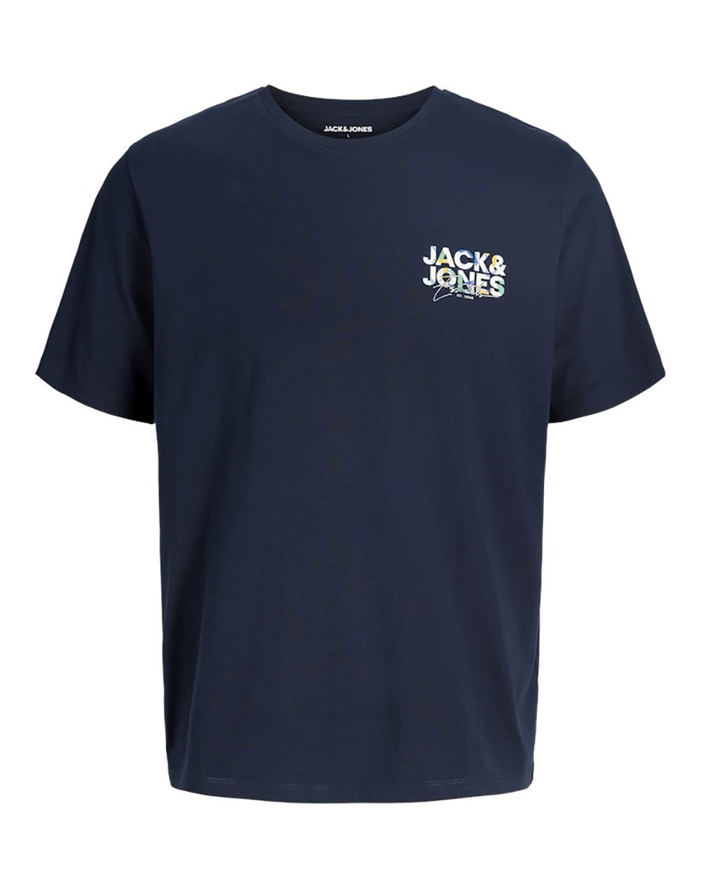 JACK&JONES JJGEPLAS TEE SS CREW NECK LN