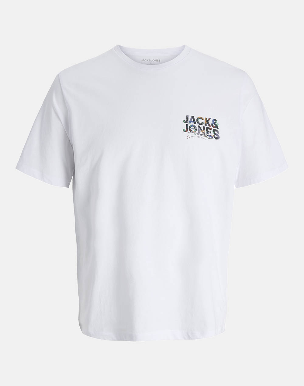 JACK&JONES JJGEPLAS TEE SS CREW NECK LN