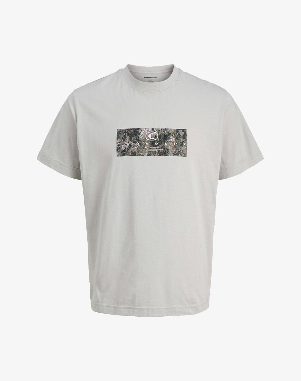 JACK&JONES JCOSTANCE FRONT TEXT TEE SS CREW NECK