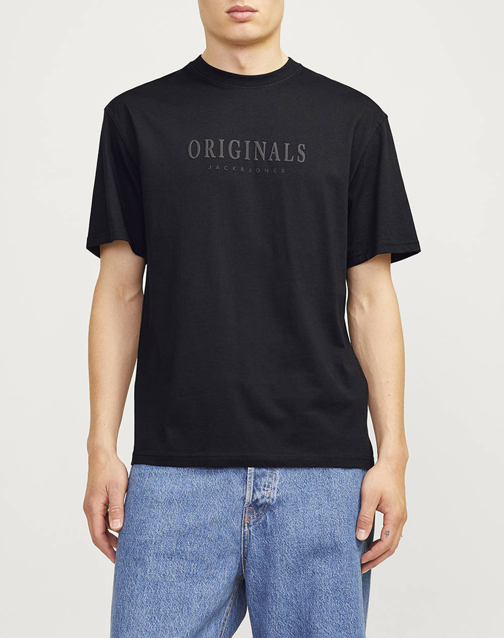 JACK&JONES JORFREDERIKSBERG TEE SS CREW NECK NOOS