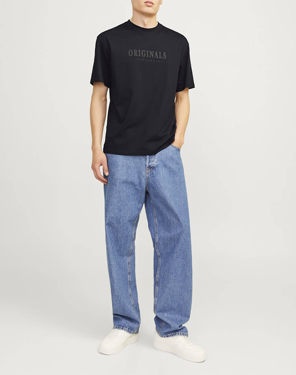 JACK&JONES JORFREDERIKSBERG TEE SS CREW NECK NOOS