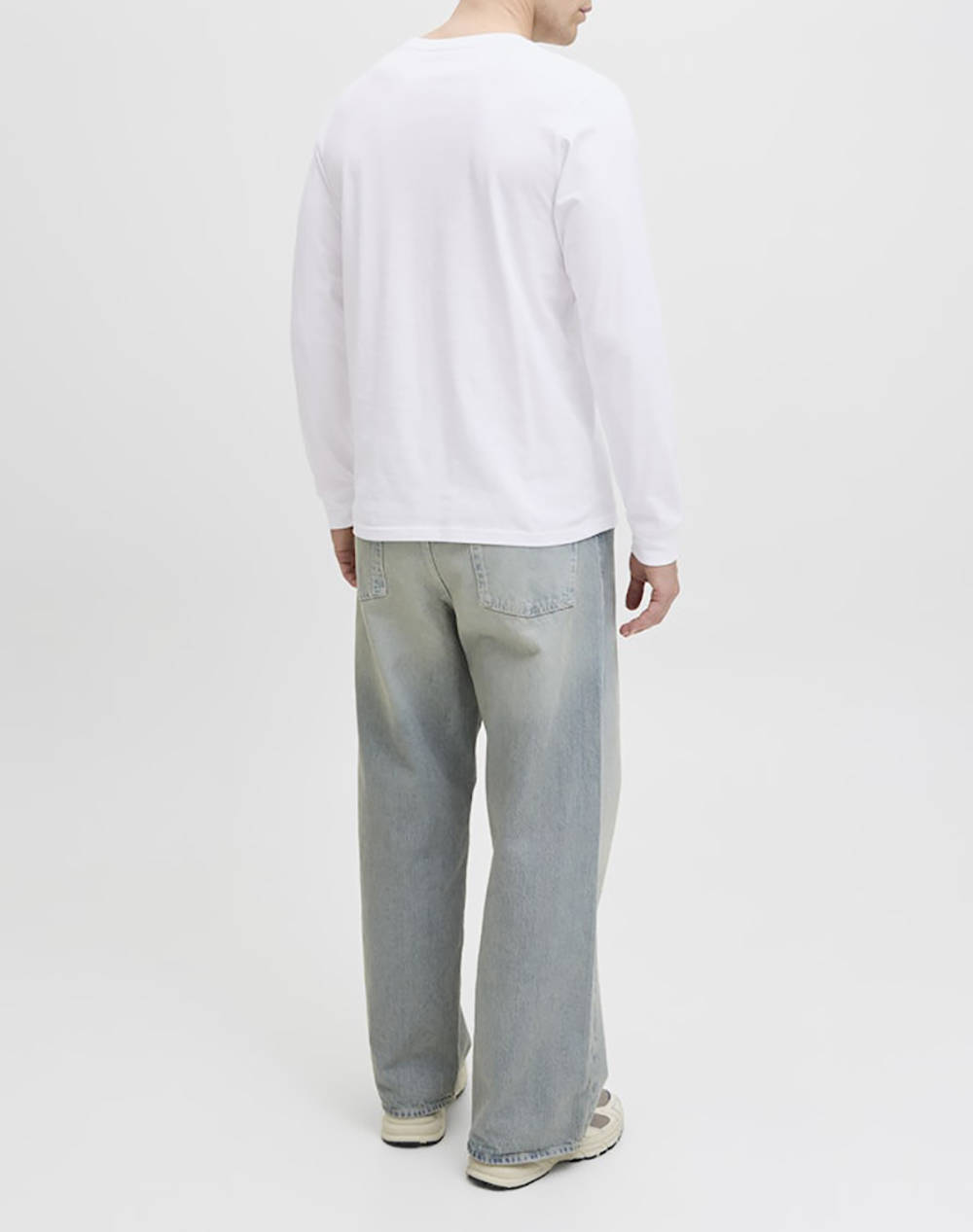 JACK&JONES JJHAYATO TEE LS CREW NECK BTS