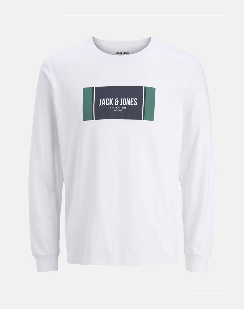 JACK&JONES JJHAYATO TEE LS CREW NECK BTS
