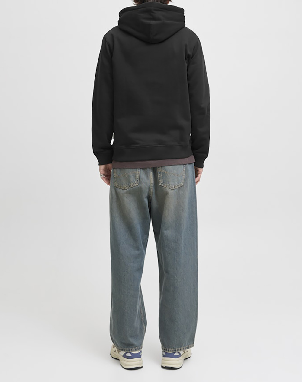 JACK&JONES JORNORREBRO EMB SWEAT ZIP HOOD NOOS