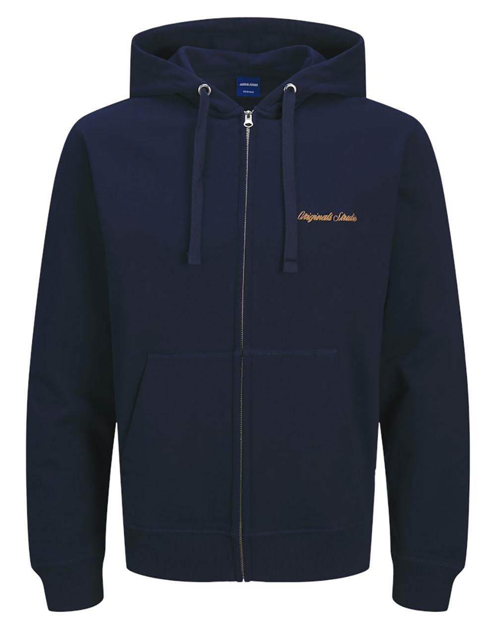JACK&JONES JORNORREBRO EMB SWEAT ZIP HOOD NOOS