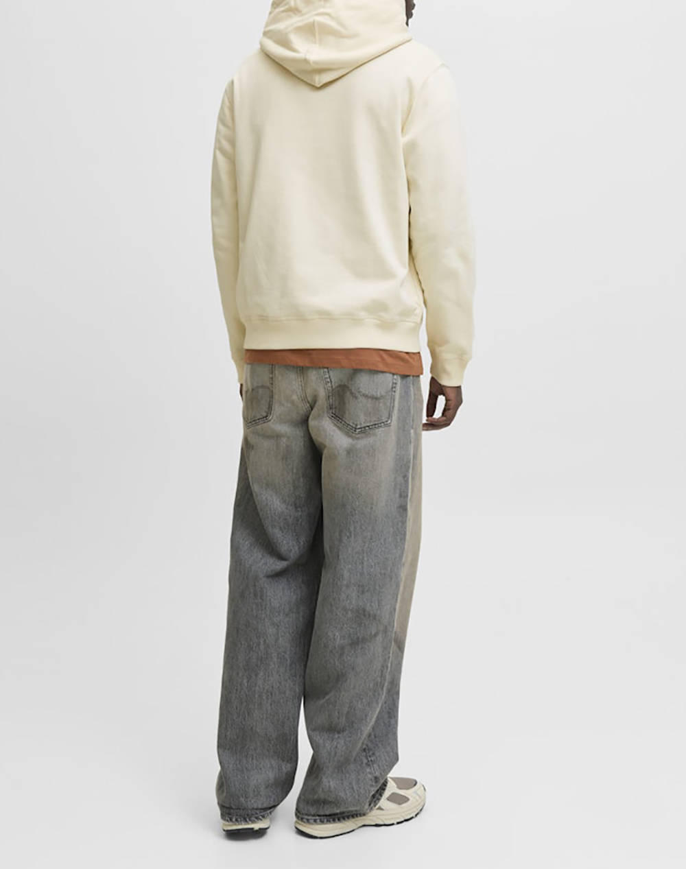 JACK&JONES JORNORREBRO EMB SWEAT ZIP HOOD NOOS