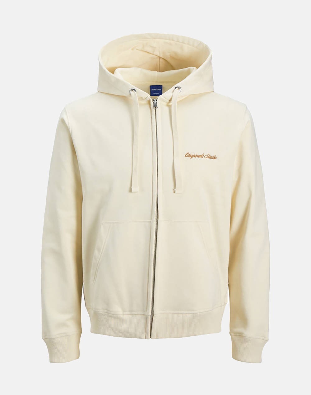 JACK&JONES JORNORREBRO EMB SWEAT ZIP HOOD NOOS