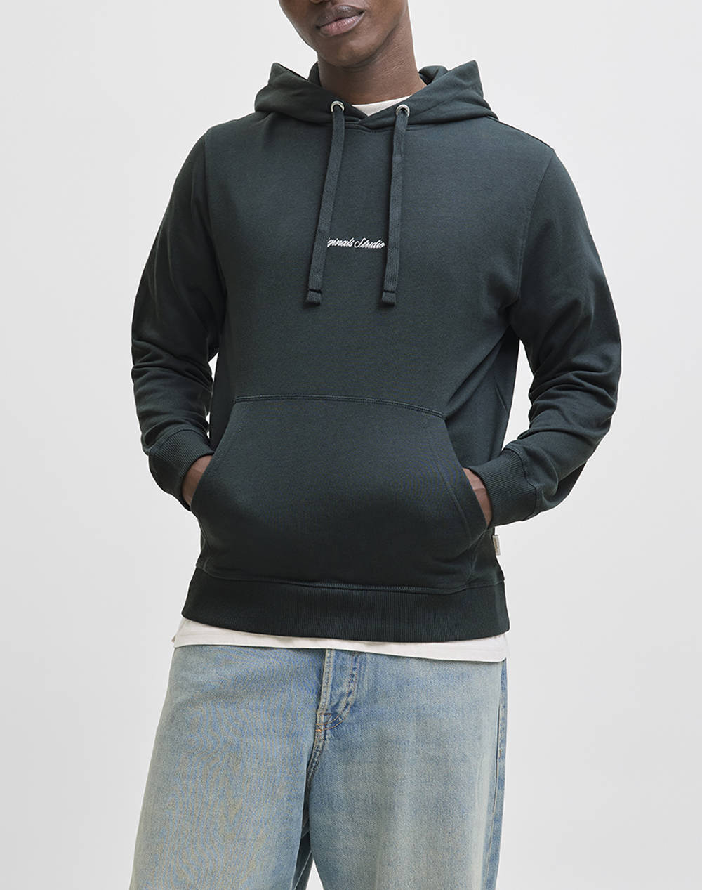 JACK&JONES JORNORREBRO EMB SWEAT HOOD NOOS