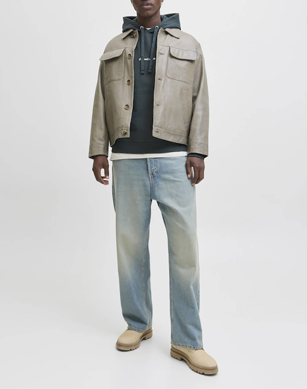 JACK&JONES JORNORREBRO EMB SWEAT HOOD NOOS