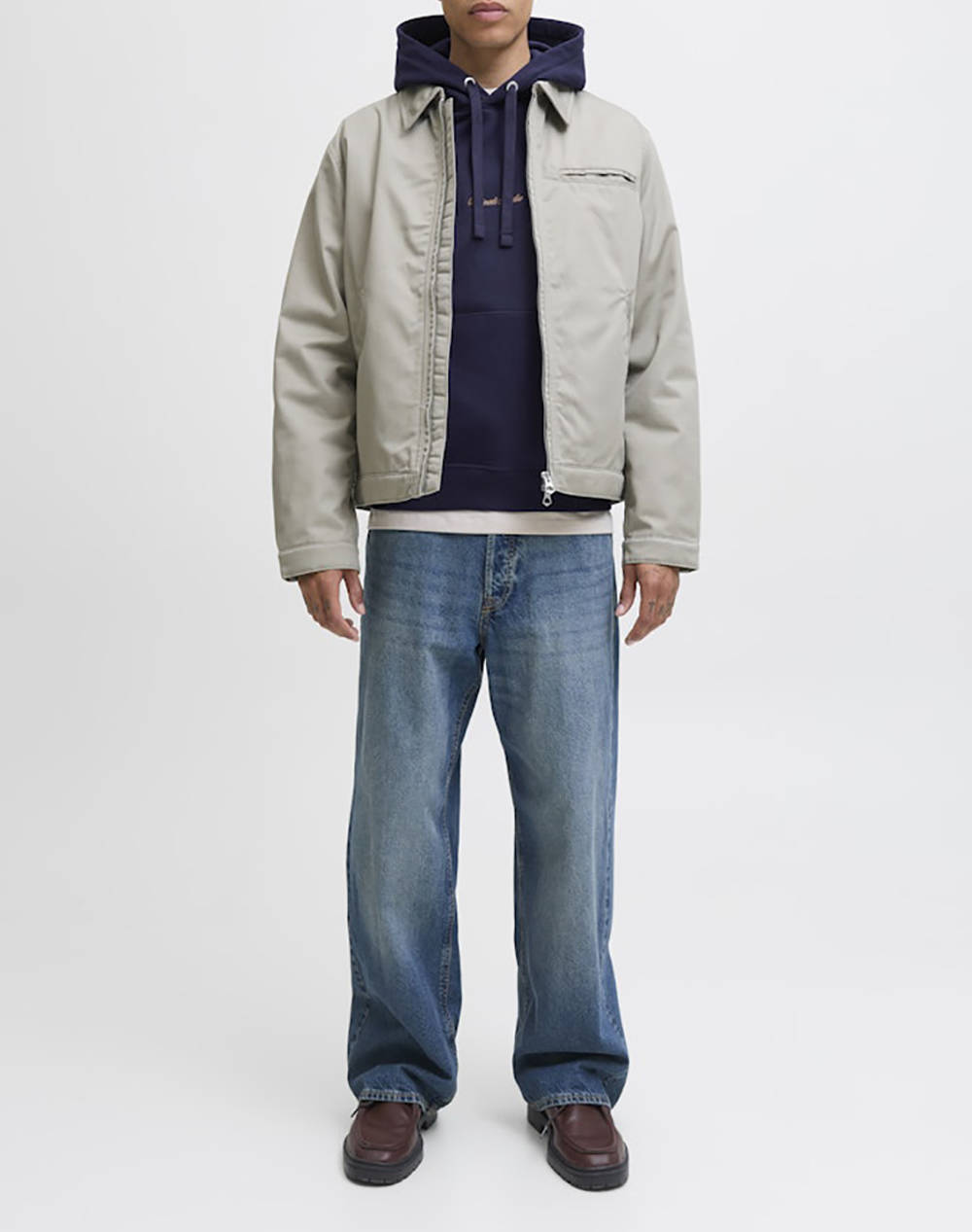 JACK&JONES JORNORREBRO EMB SWEAT HOOD NOOS