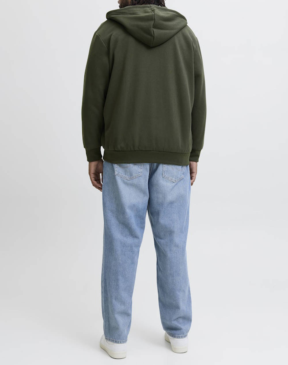 JACK&JONES JJMAKOTO SWEAT ZIP HOOD PLS
