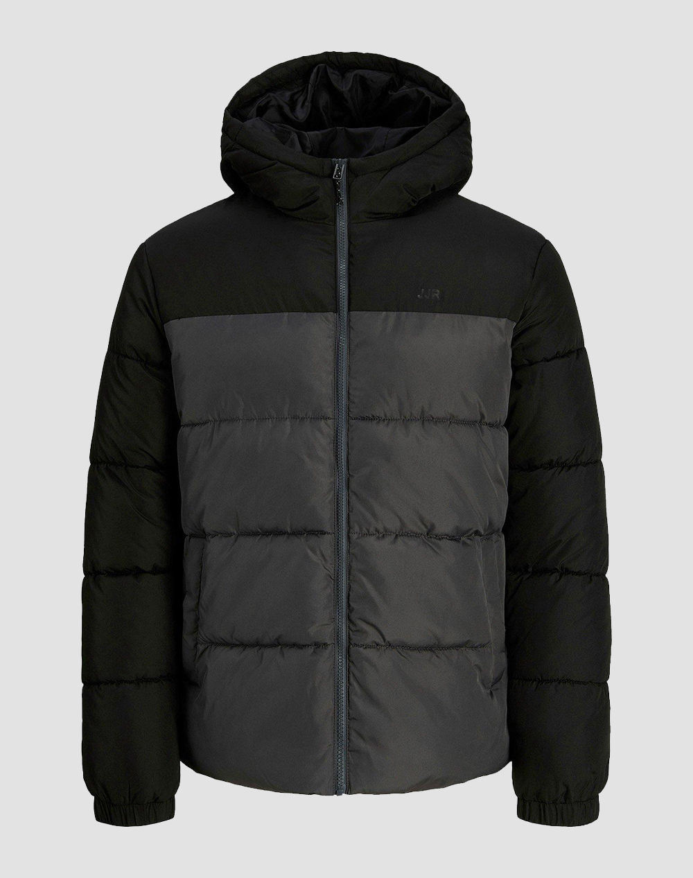 JJ REBEL JREBREBEL LOGO PUFFER HOOD