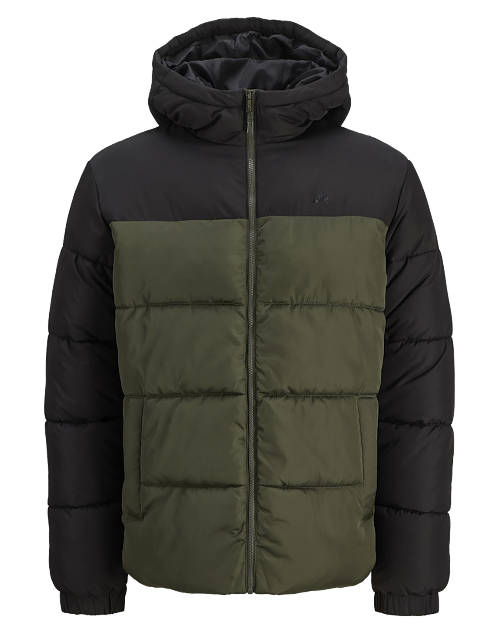 JJ REBEL JREBREBEL LOGO PUFFER HOOD