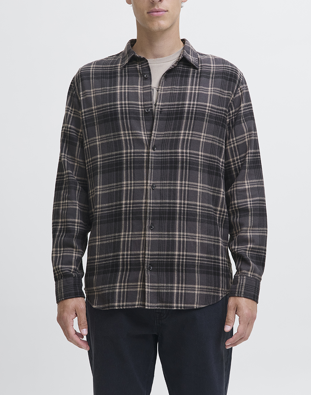 JJ REBEL JREBTRACK CHECK SHIRT LS