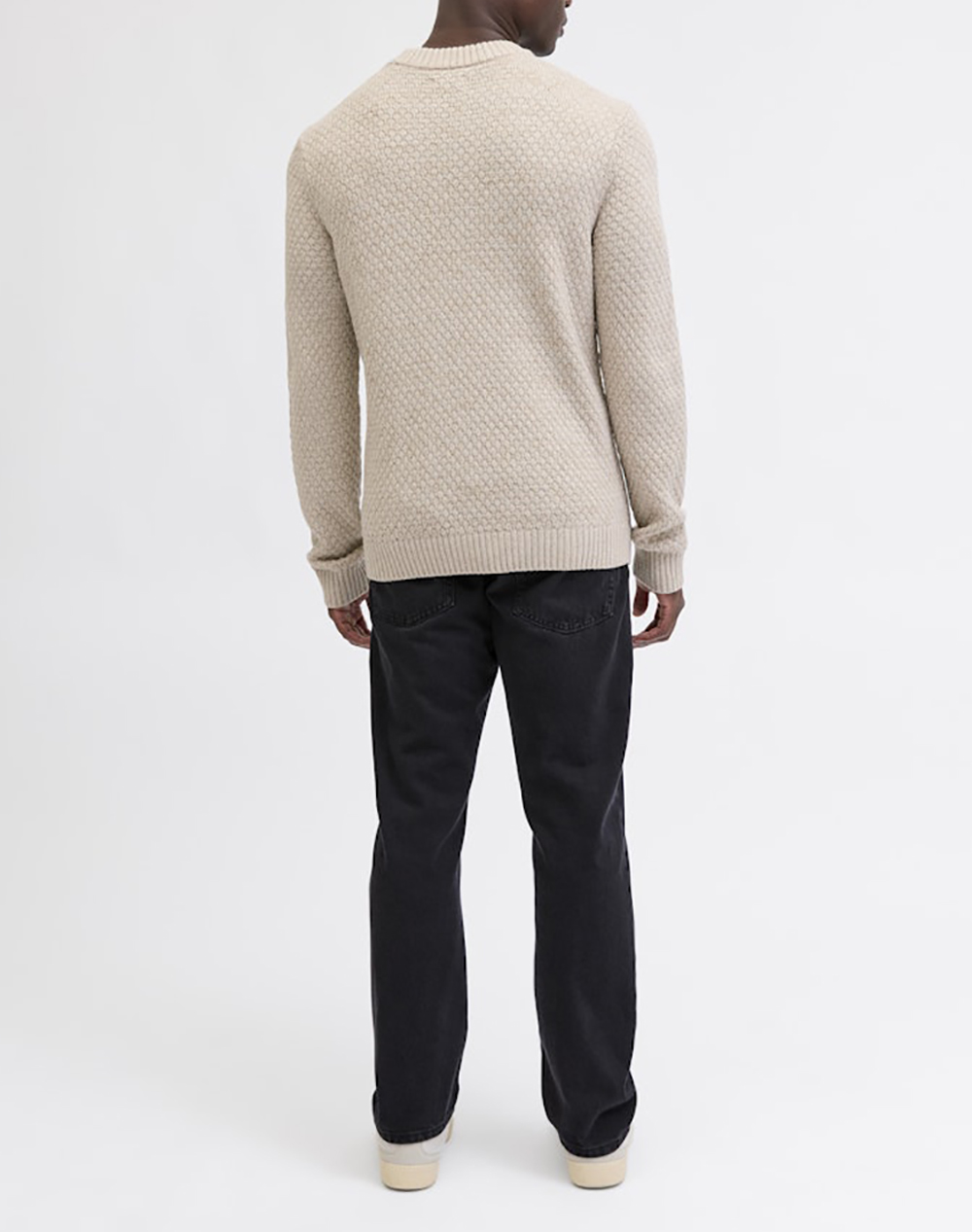 JJREBEL JREBBLAZE KNIT CREW NECK