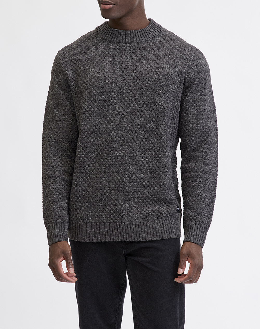 JJREBEL JREBBLAZE KNIT CREW NECK