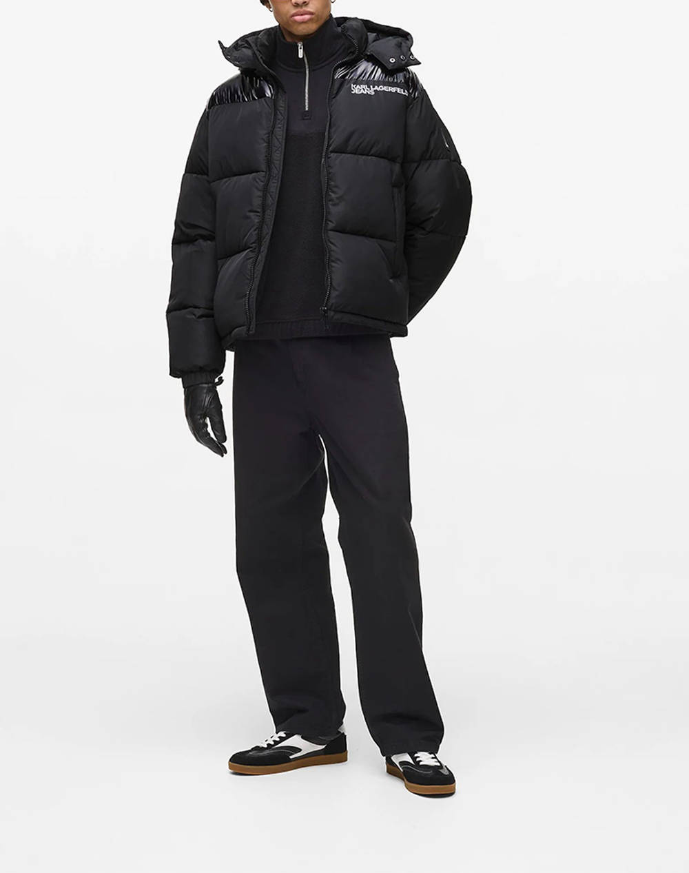 KARL LAGERFELD JEANS KLJ LOGO PUFFER