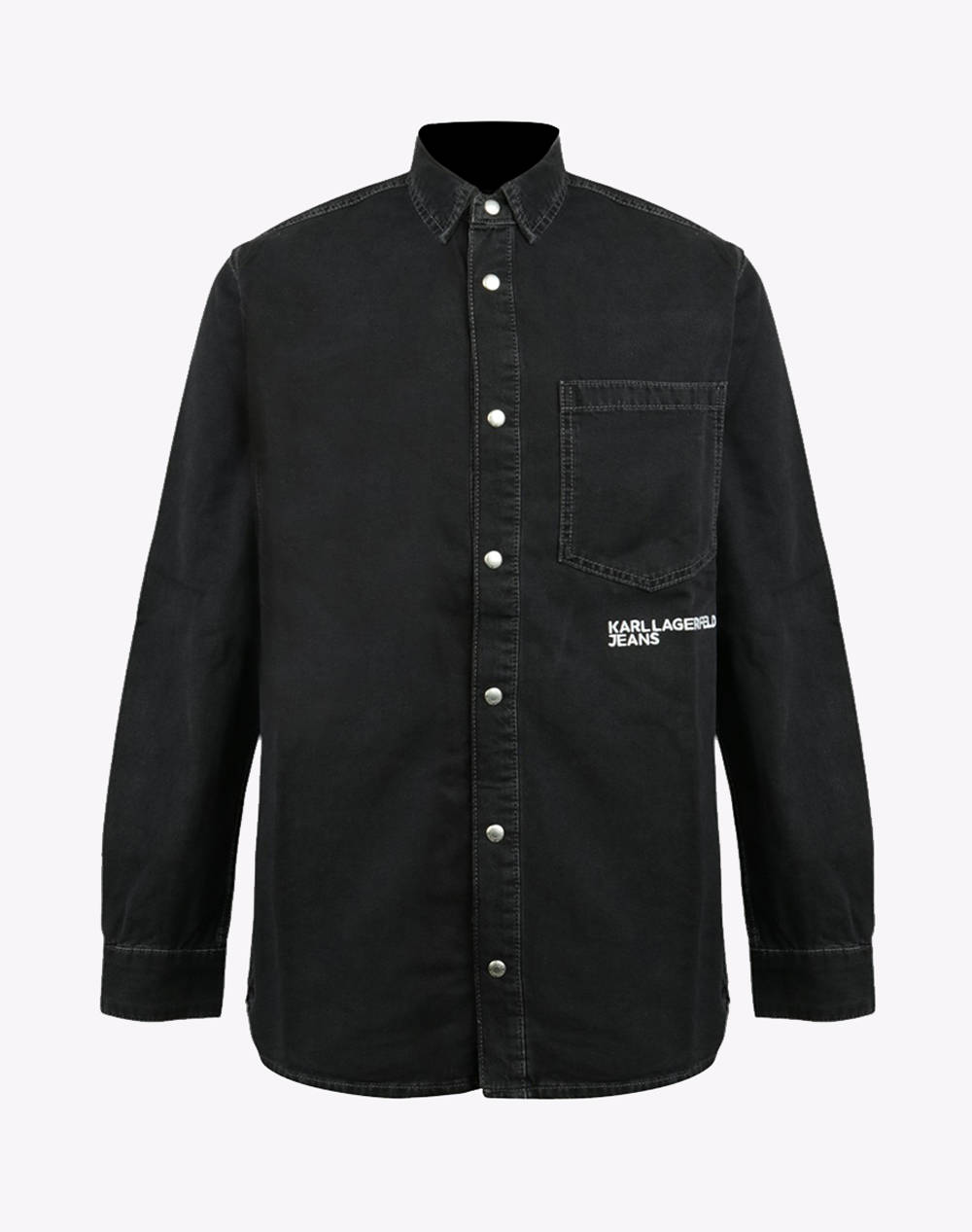 KARL LAGERFELD JEANS KLJ REG DENIM SHIRT