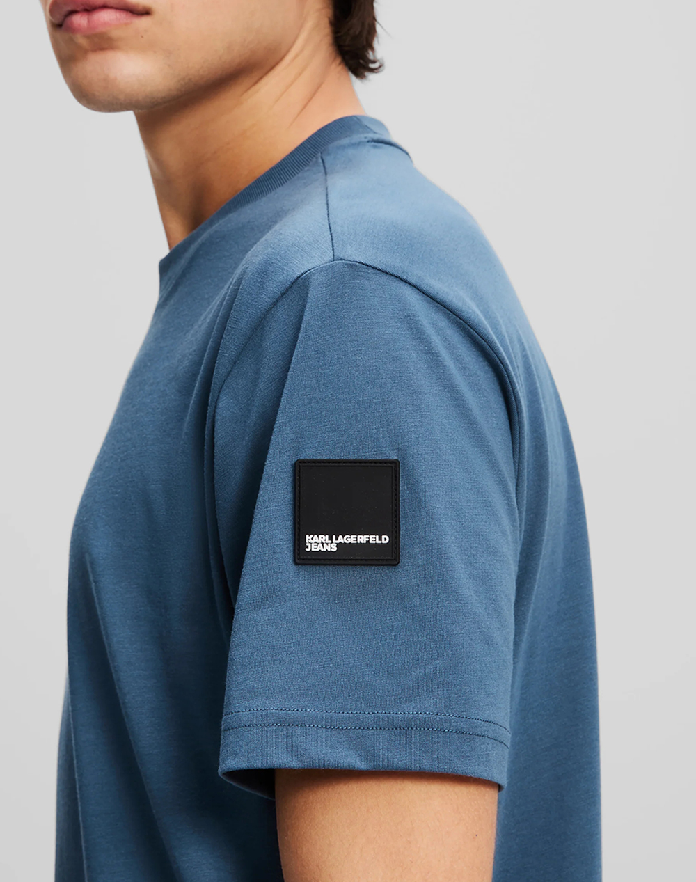 KARL LAGERFELD JEANS KLJ REG RUBBER PATCH TEE