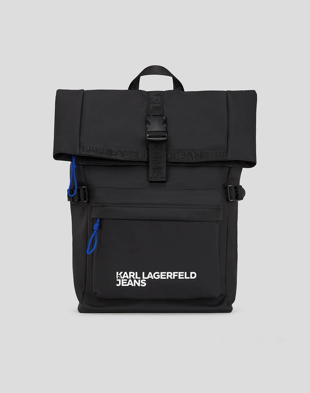KARL LAGERFELD JEANS KLJ COATED PU BACKPACK (Dimensiuni; 30 x 50 x 12cm.)
