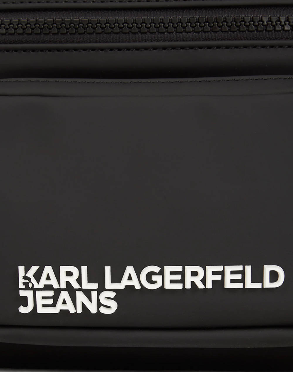 KARL LAGERFELD JEANS KLJ COATED PU BUMBAG (Dimensiuni; 18 x 16 x 8cm.)