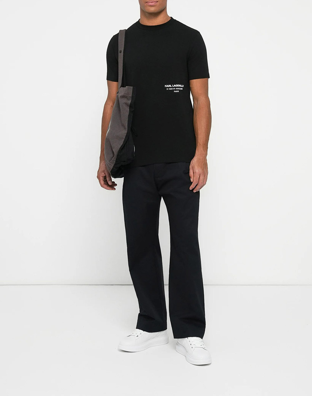 KARL LAGERFLED T-SHIRT CREWNECK