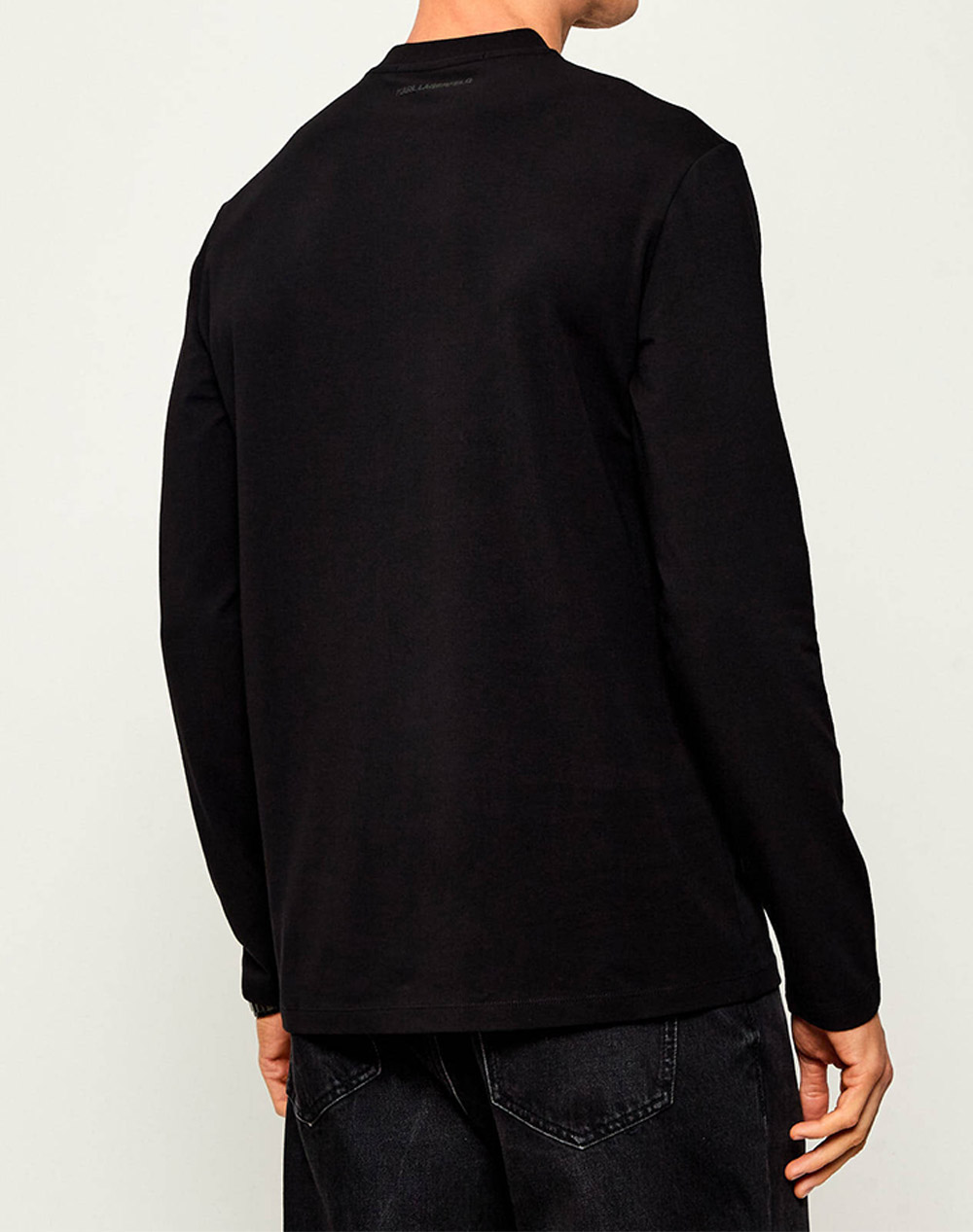 KARL LAGERFELD T-SHIRT CREWNECK LS