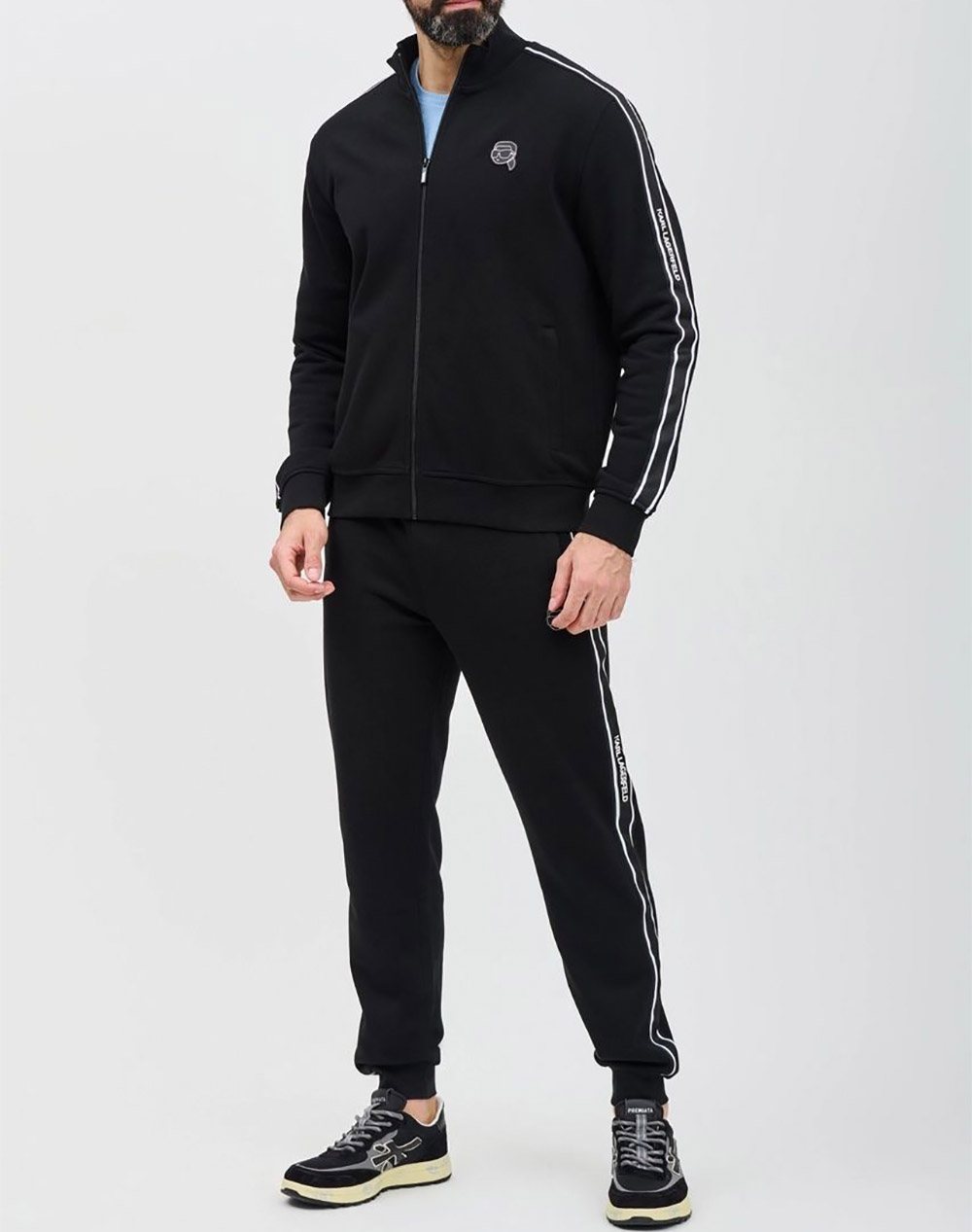 KARL LAGERFELD SWEAT ZIP JACKET