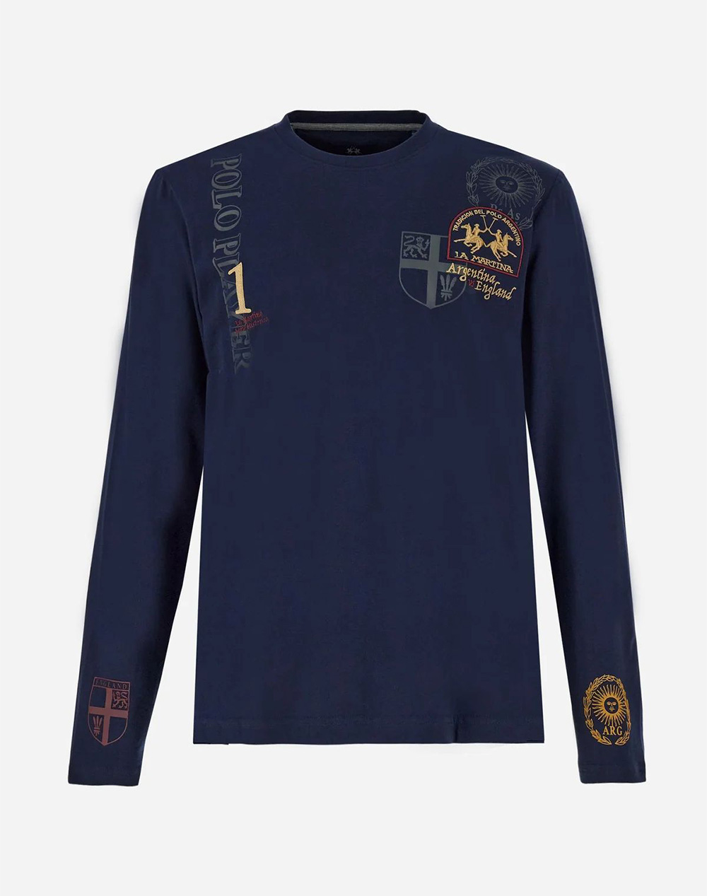 LA MARTINA BLUZA T-SHIRT MM MAN L/S T-SHIRT JERSEY