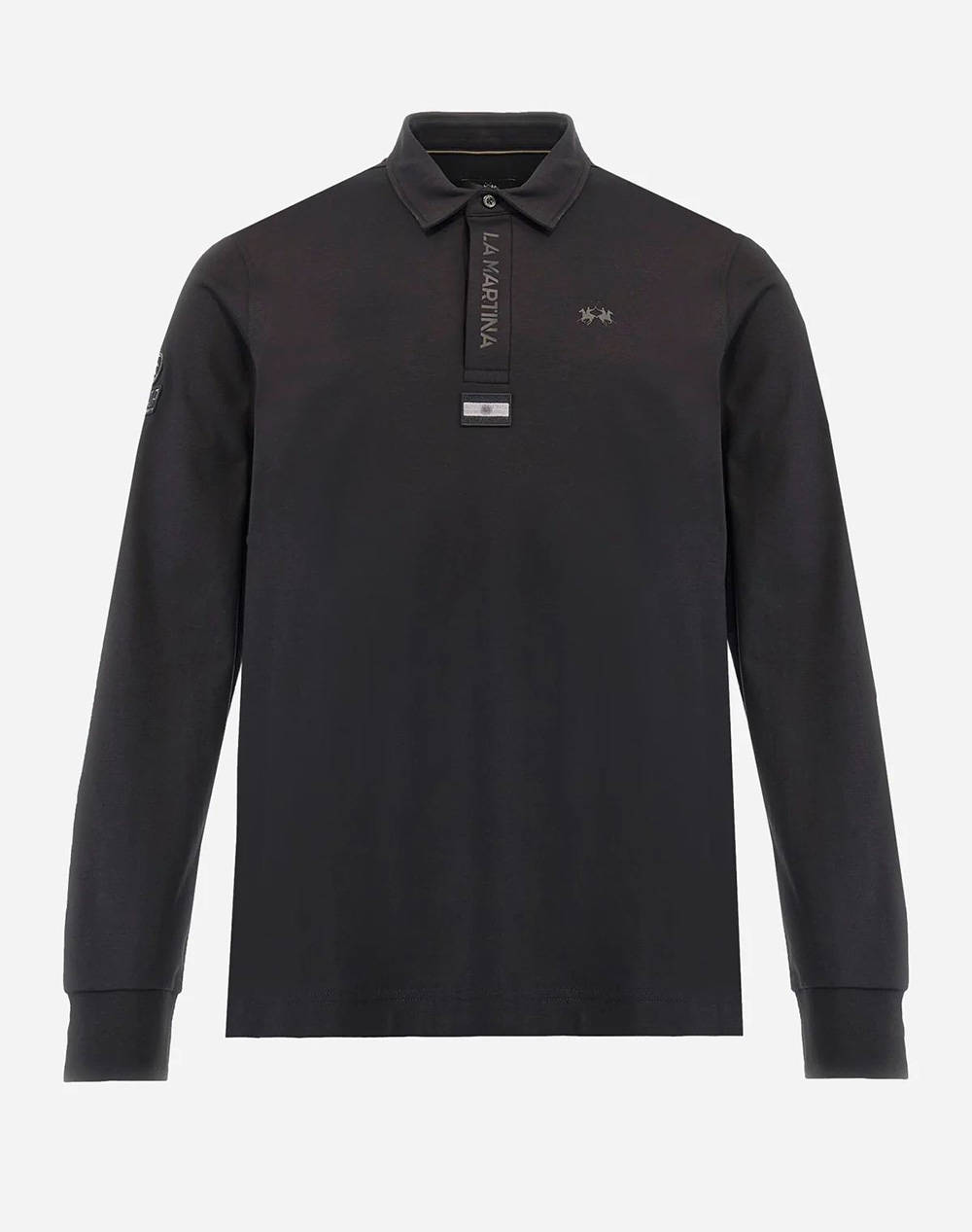LAMARTINA BLUZA POLO MM MAN L/S POLO SILKY FINISH JERS