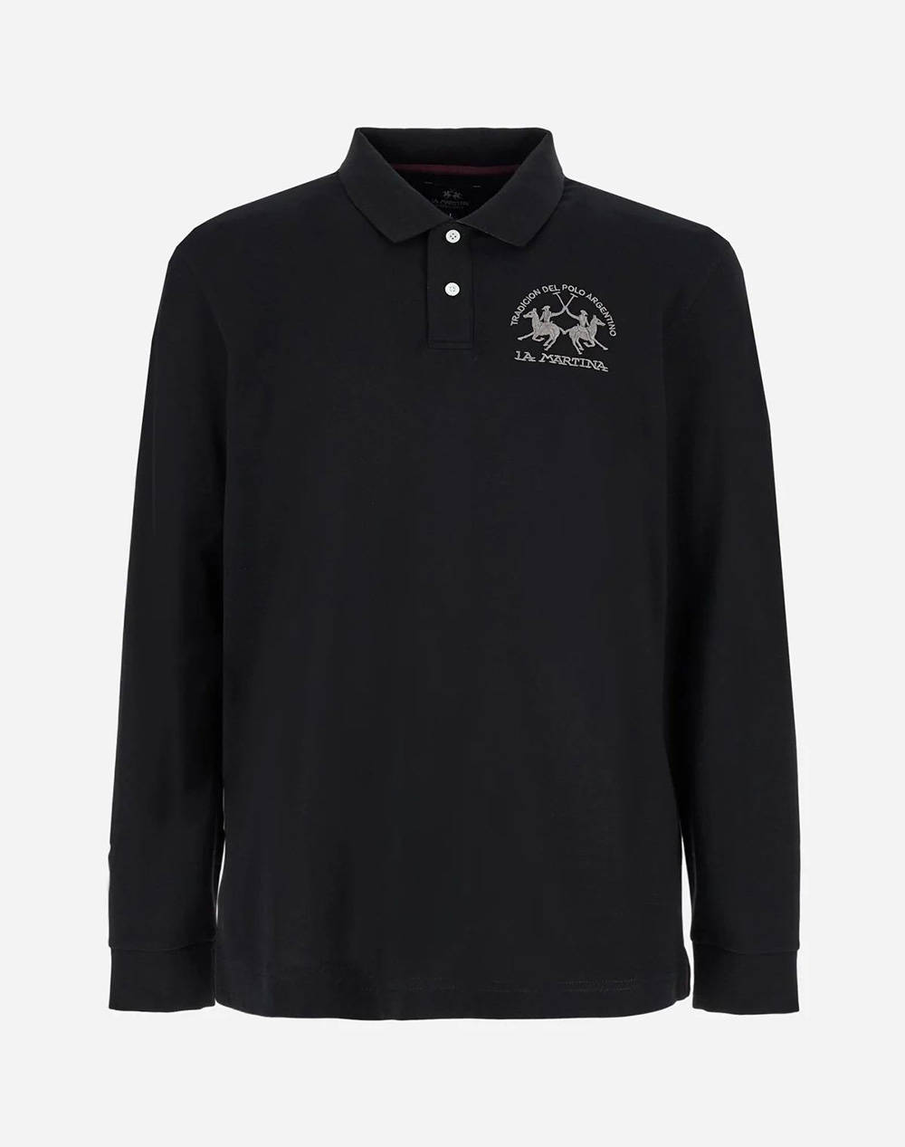LAMARTINA BLUZA POLO MM MAN L/S POLO PIQUET STRETCH