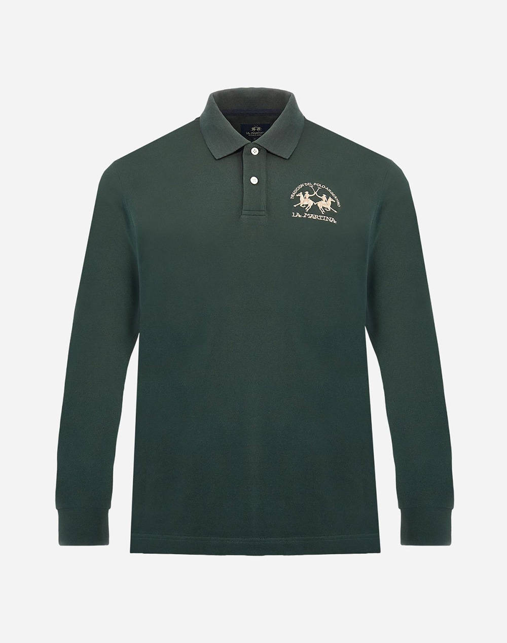 LAMARTINA BLUZA POLO MM MAN L/S POLO PIQUET STRETCH