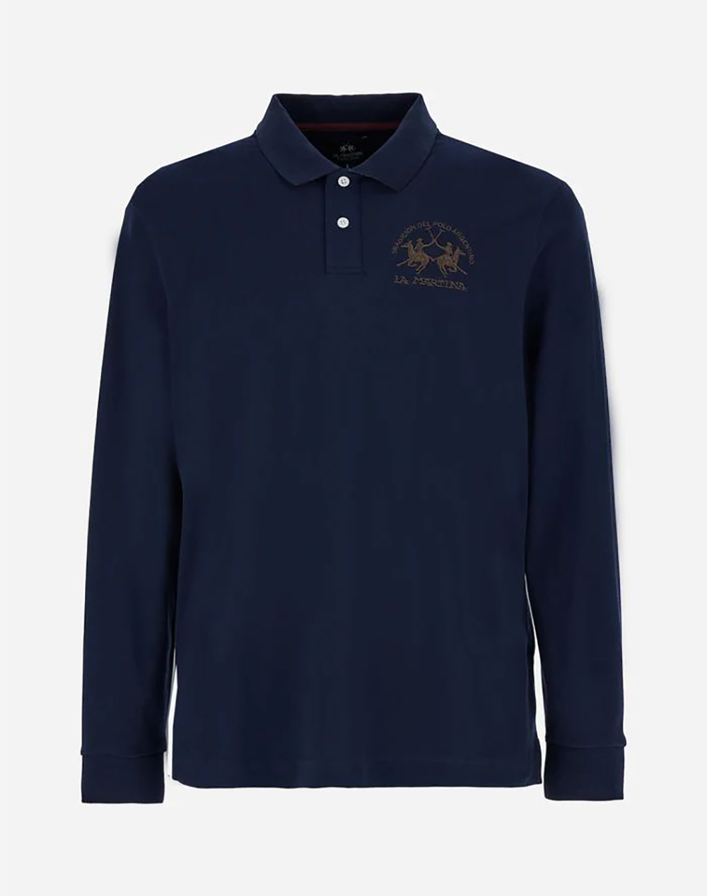 LAMARTINA BLUZA POLO MM MAN L/S POLO PIQUET STRETCH