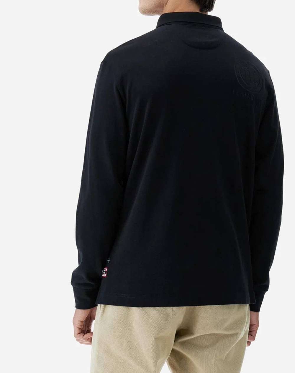 LAMARTINA BLUZA POLO MM MAN L/S POLO HEAVY JERSEY