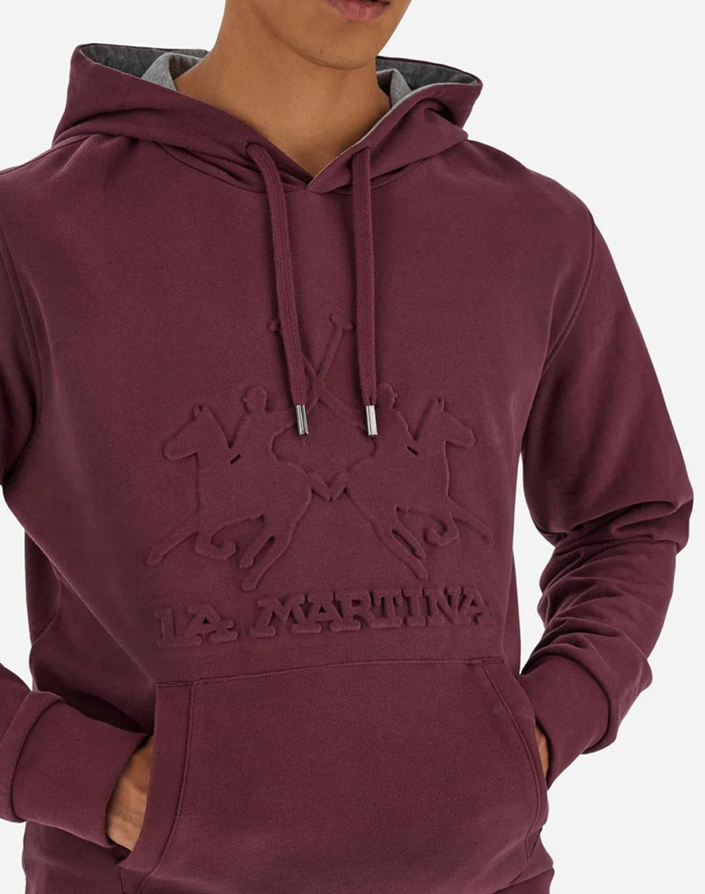 LA MARTINA BLUZA HANORAC MM MAN HOODIE SWEATSHIRT HEAVY FR