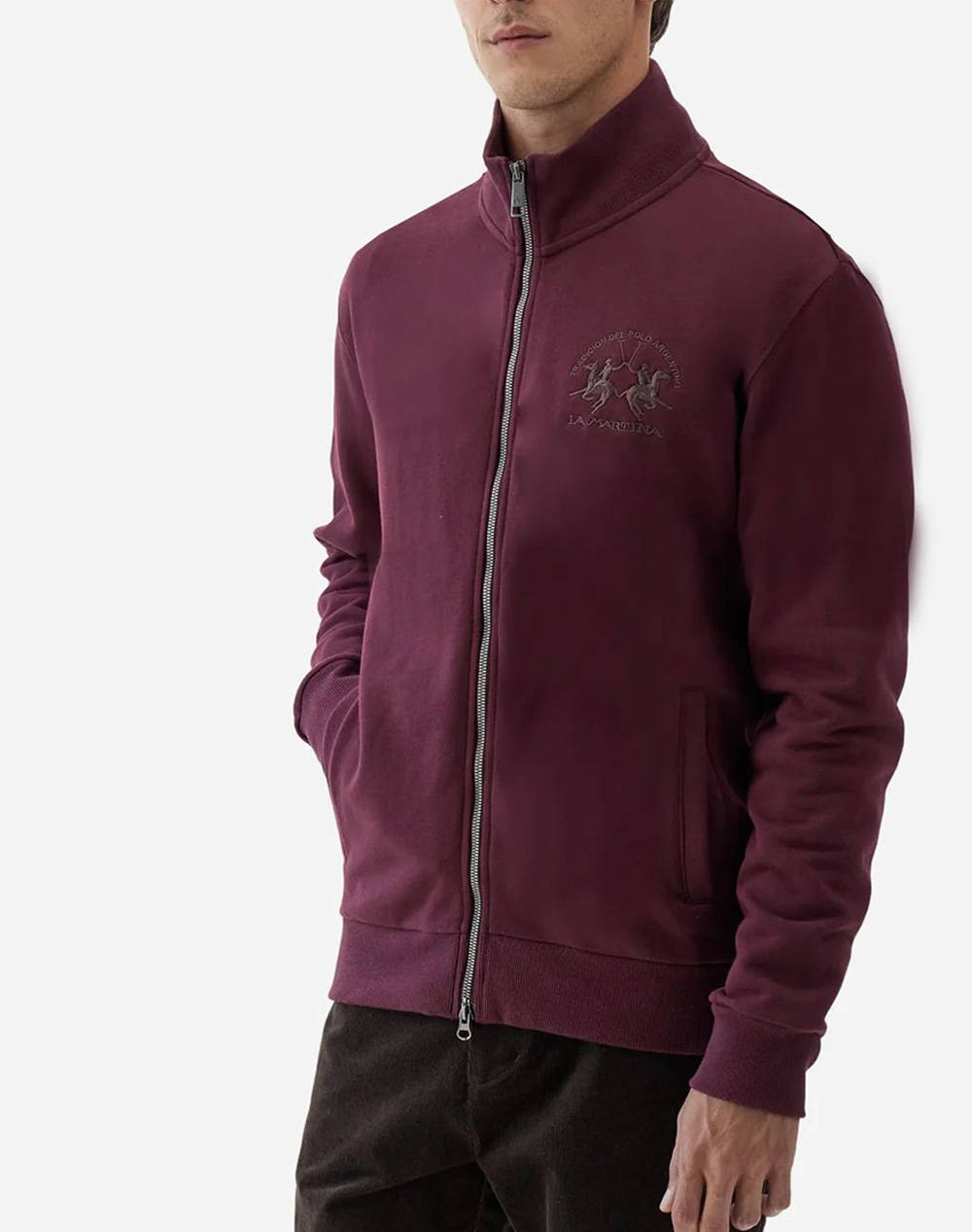 LAMARTINA FLEECE JACKET MM MAN FLEECE SEMI FLEECE BRUSHED