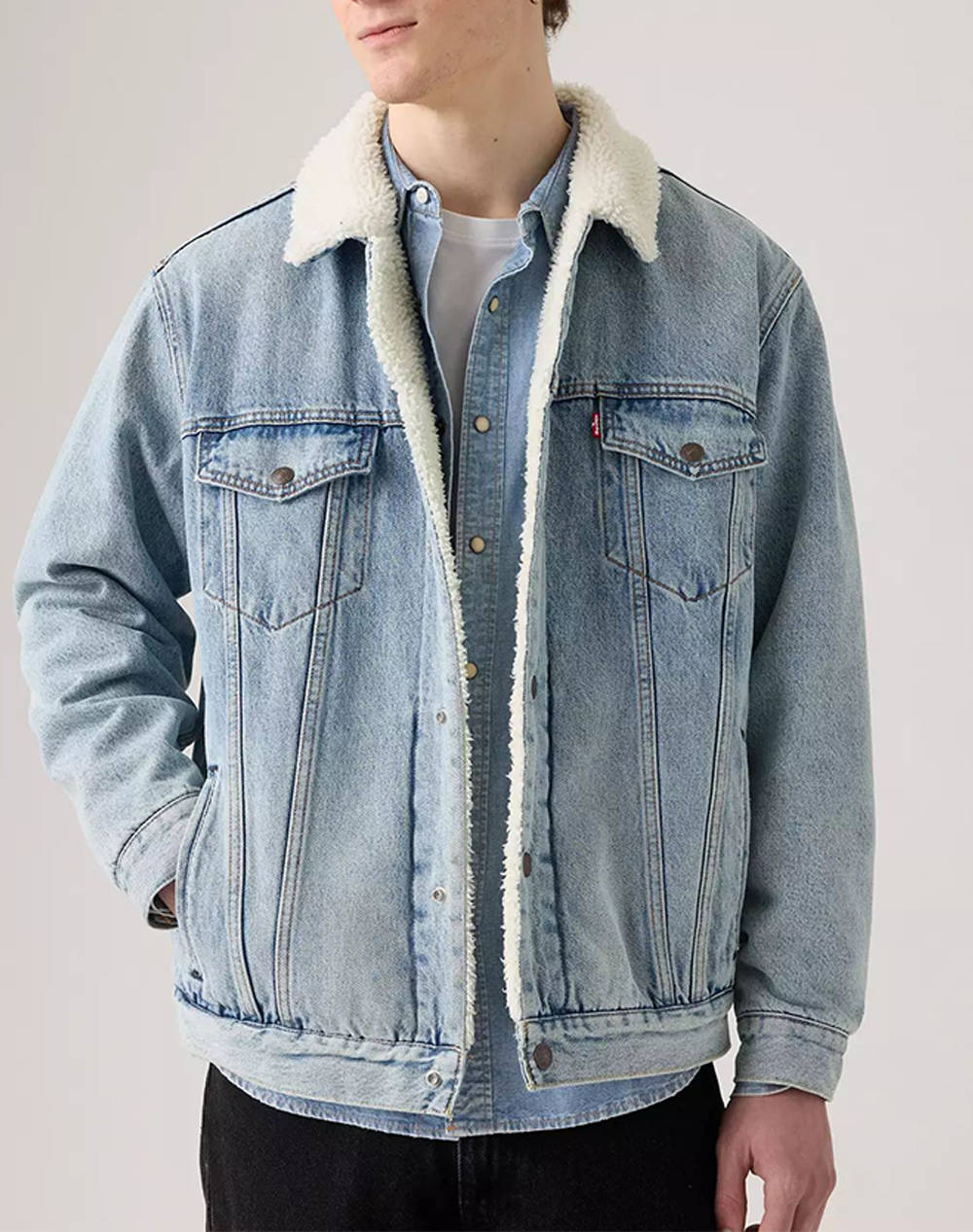 LEVIS RELAXED FIT SHERPA TRKR
