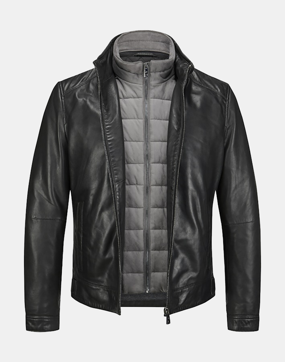 MILESTONE He-Lederjacke Nappa