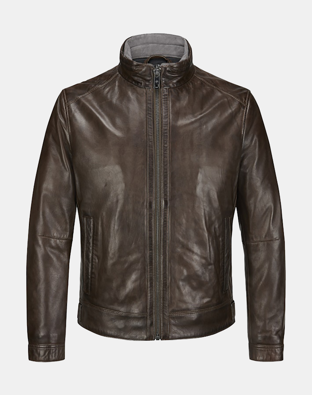 MILESTONE He-Lederjacke Nappa