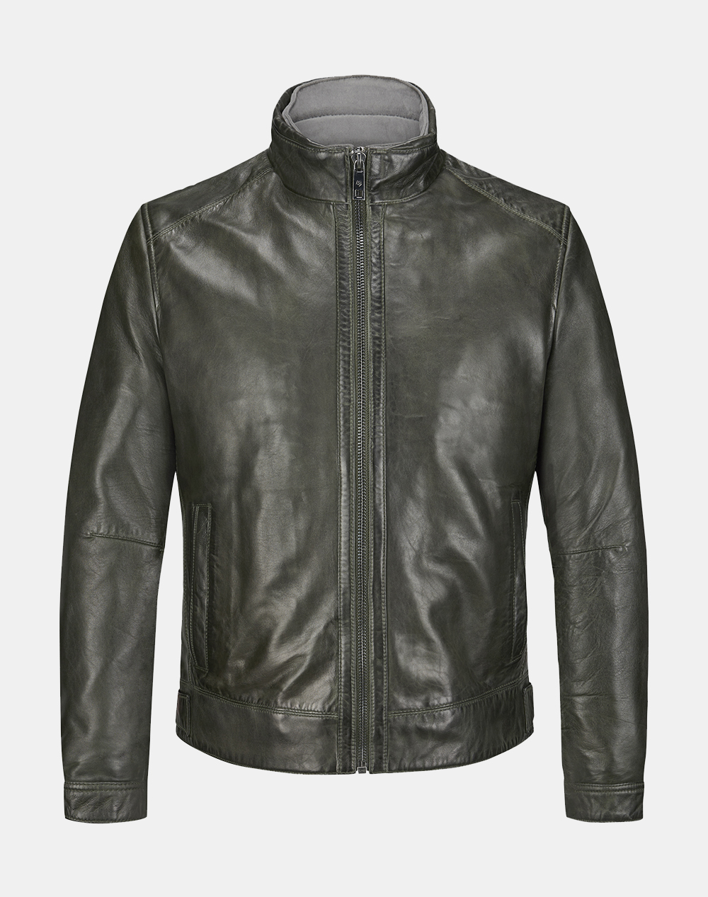 MILESTONE He-Lederjacke Nappa