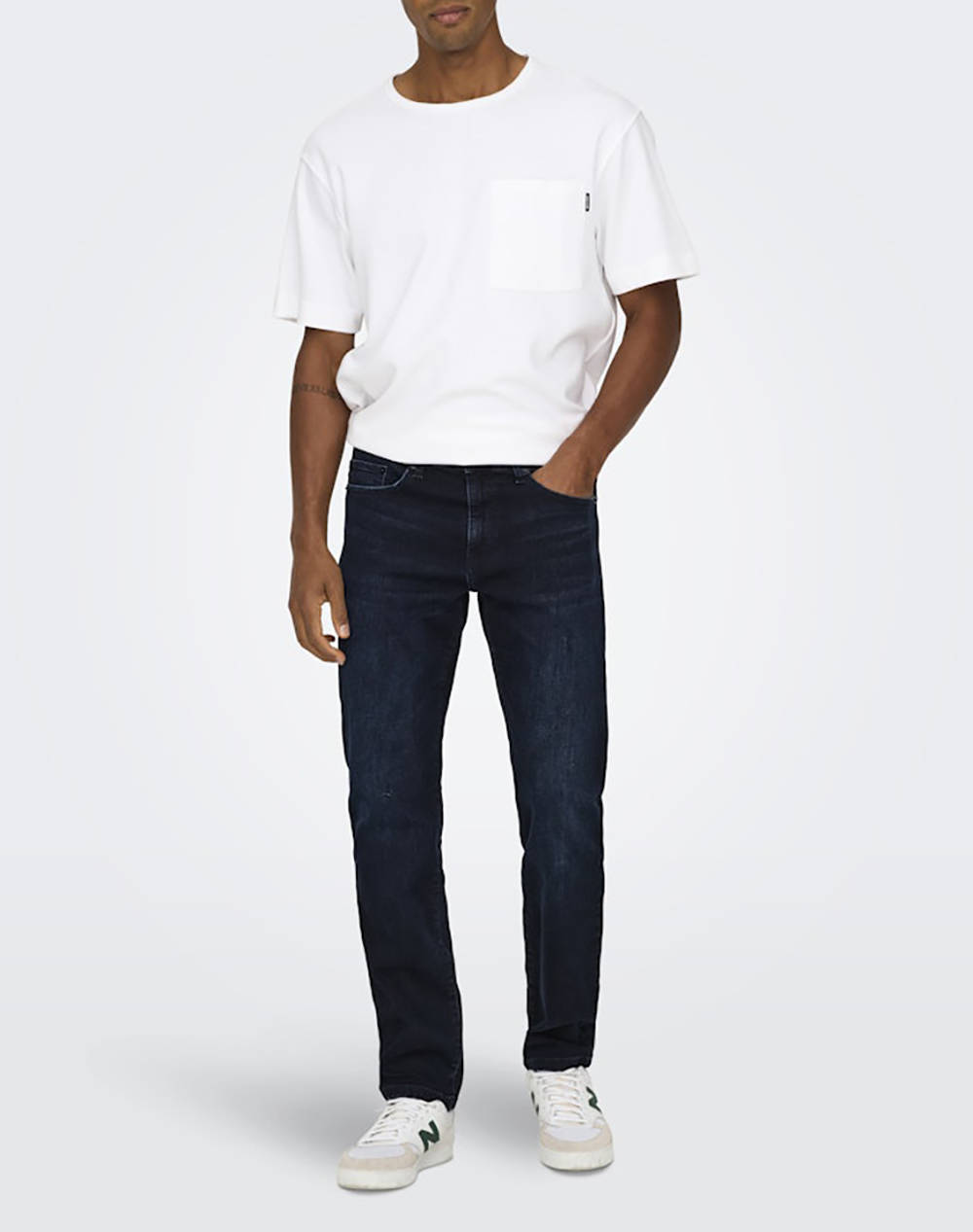 ONLY&SONS ONSWEFT REG. BLUE BLK 2652 MAT DNM NOOS