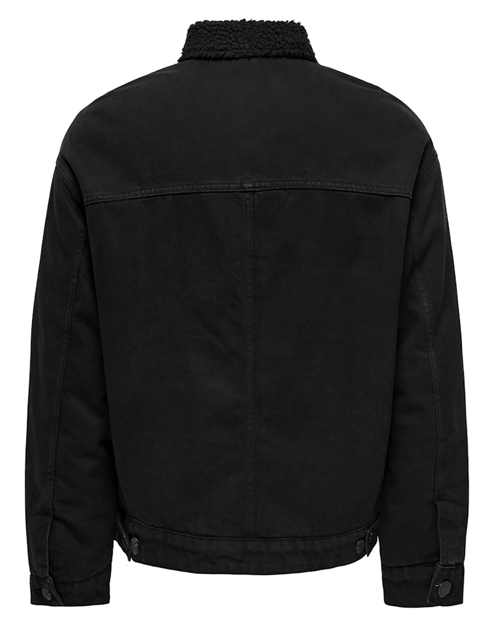ONLY&SONS ONSWILSON SHERPA BLK 0971 DNM JACKET