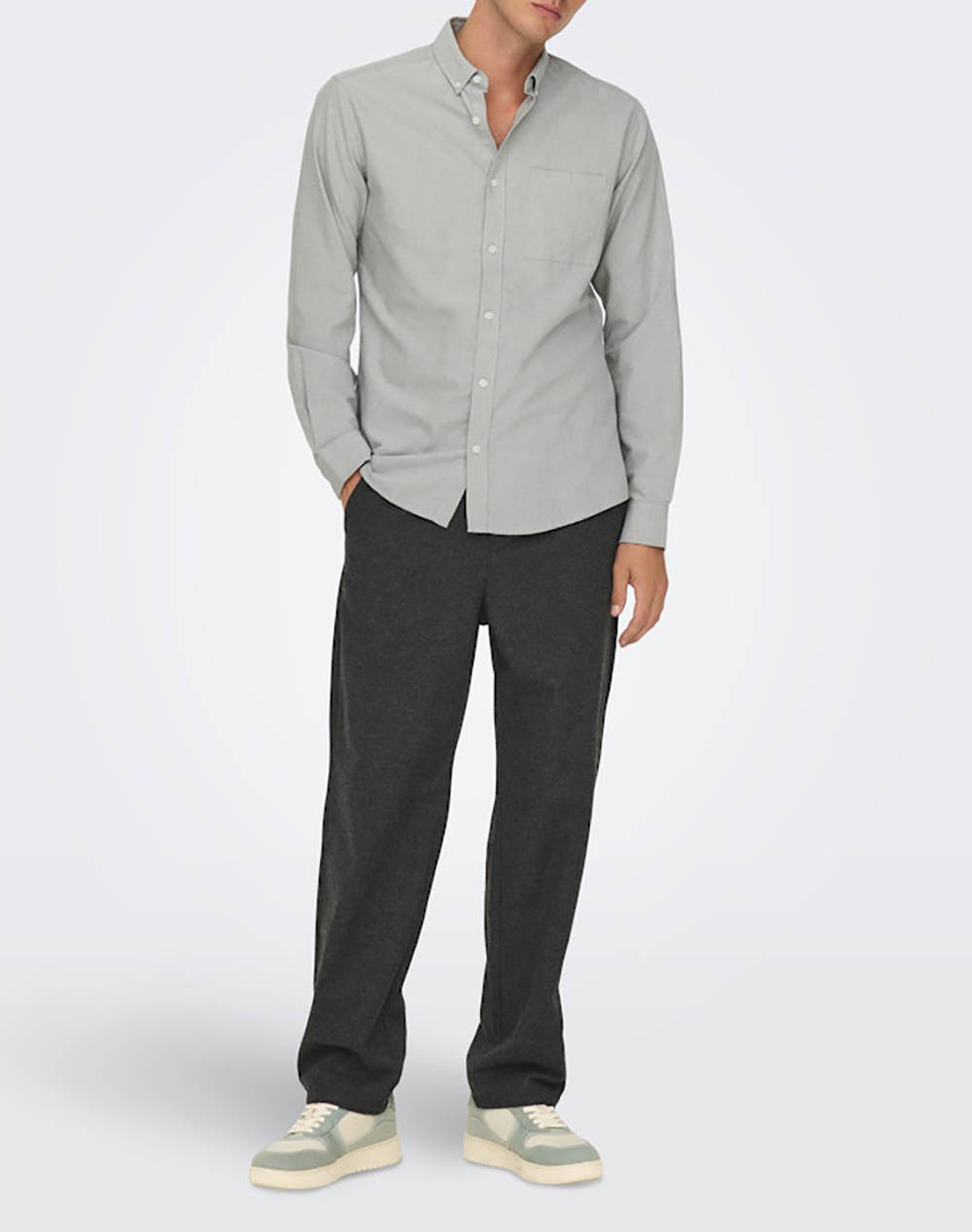 ONLY&SONS ONSALVARO SLIM LS OXFORD SHIRT NOOS FRML