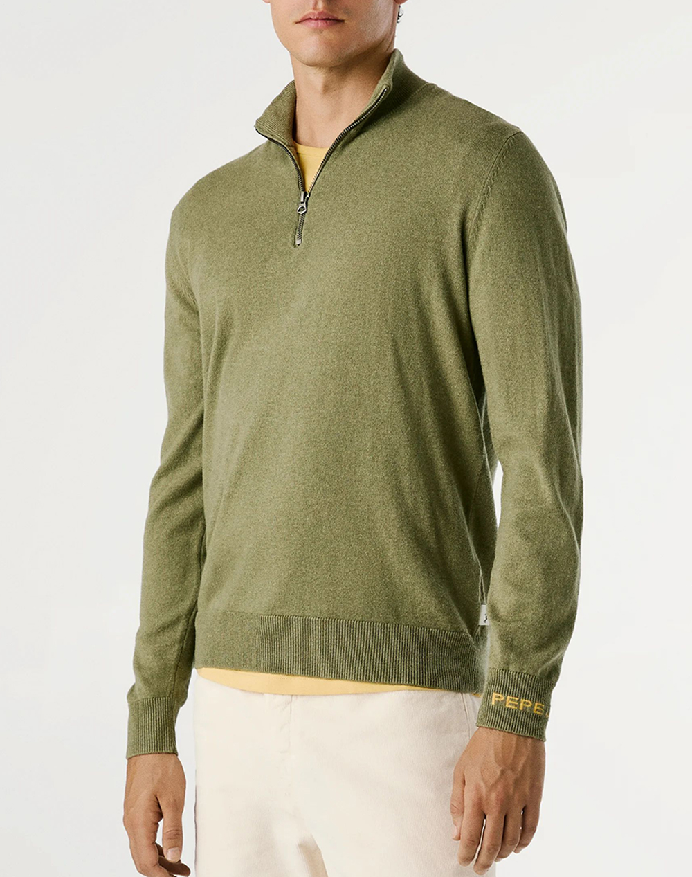 PEPE JEANS DROP 3A ANDRE MOCK ZIPPER TRICOTAT DE BARBATI