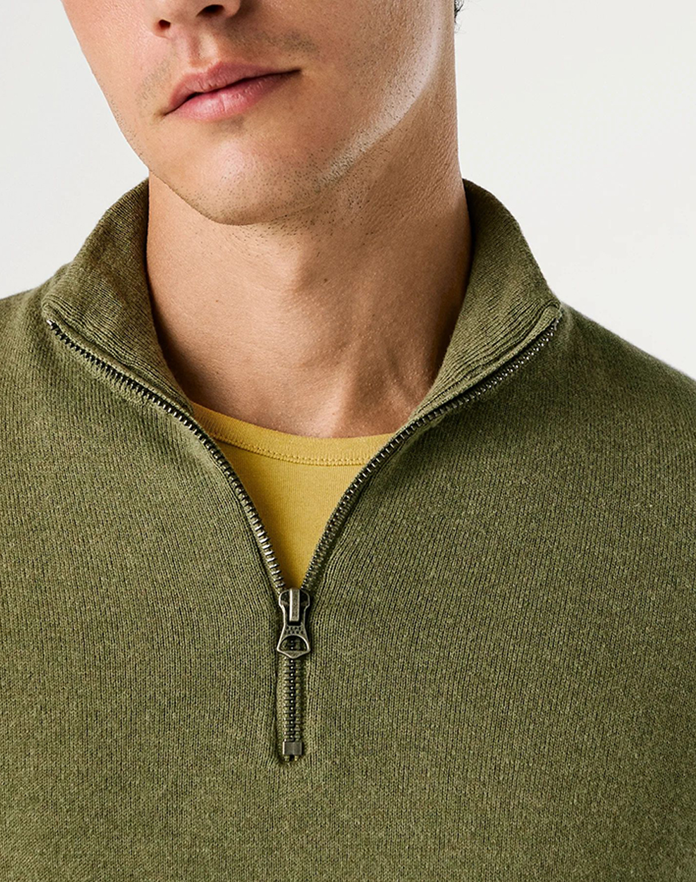 PEPE JEANS DROP 3A ANDRE MOCK ZIPPER TRICOTAT DE BARBATI