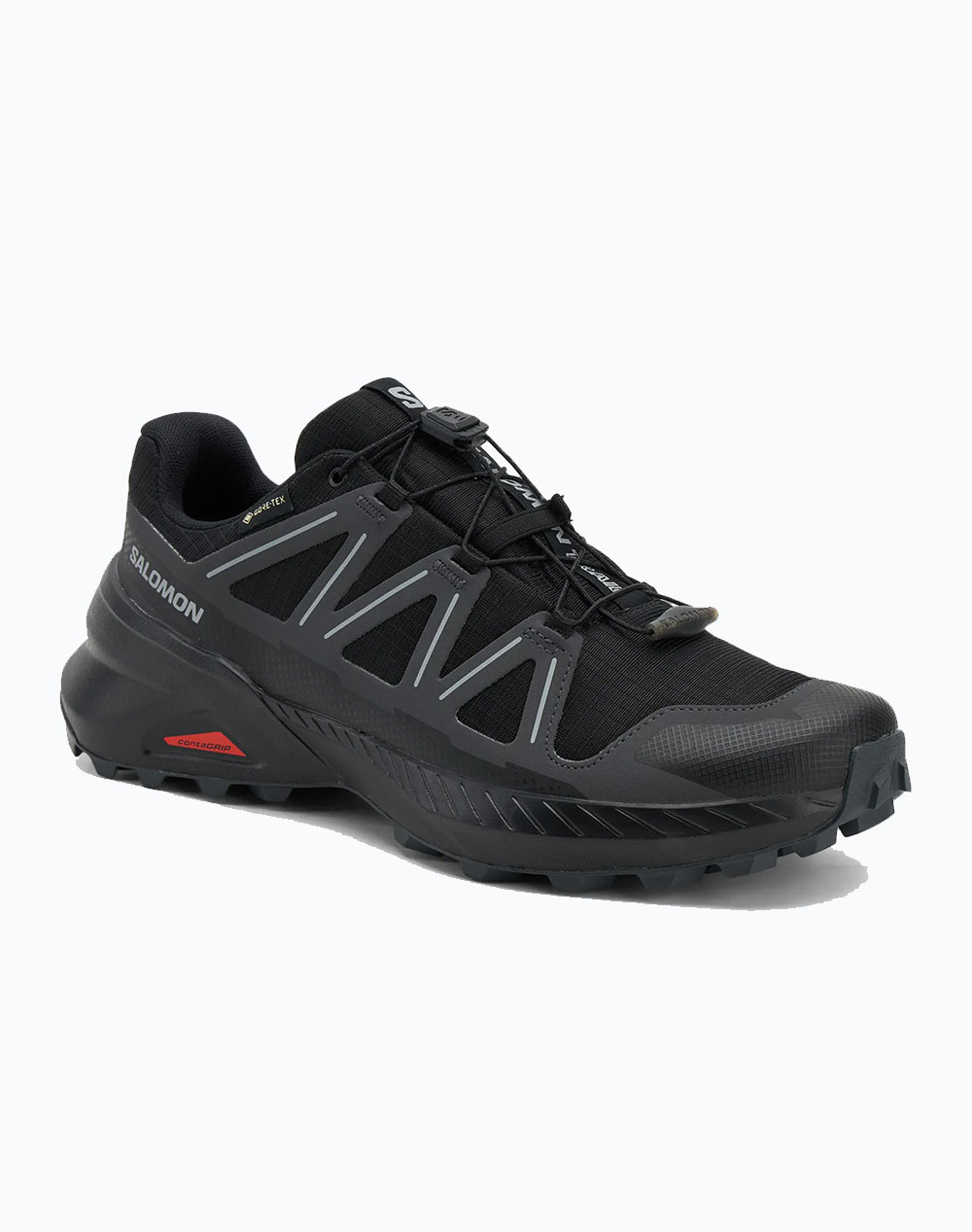 SALOMON SMU BANK SPEEDCROSS PEAK GTX B BLACK / BLACK / ASPHALT INCALTAMINTE DE BARBATI