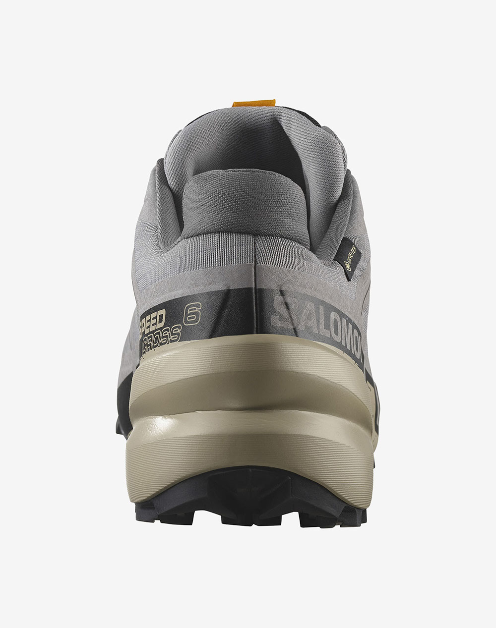 SALOMON TRAIL RUNNING - CROSS SPEEDCROSS 6 GTX GULL / WHITE PEPPER / BLACK INCALTAMINTE DE BARBATI