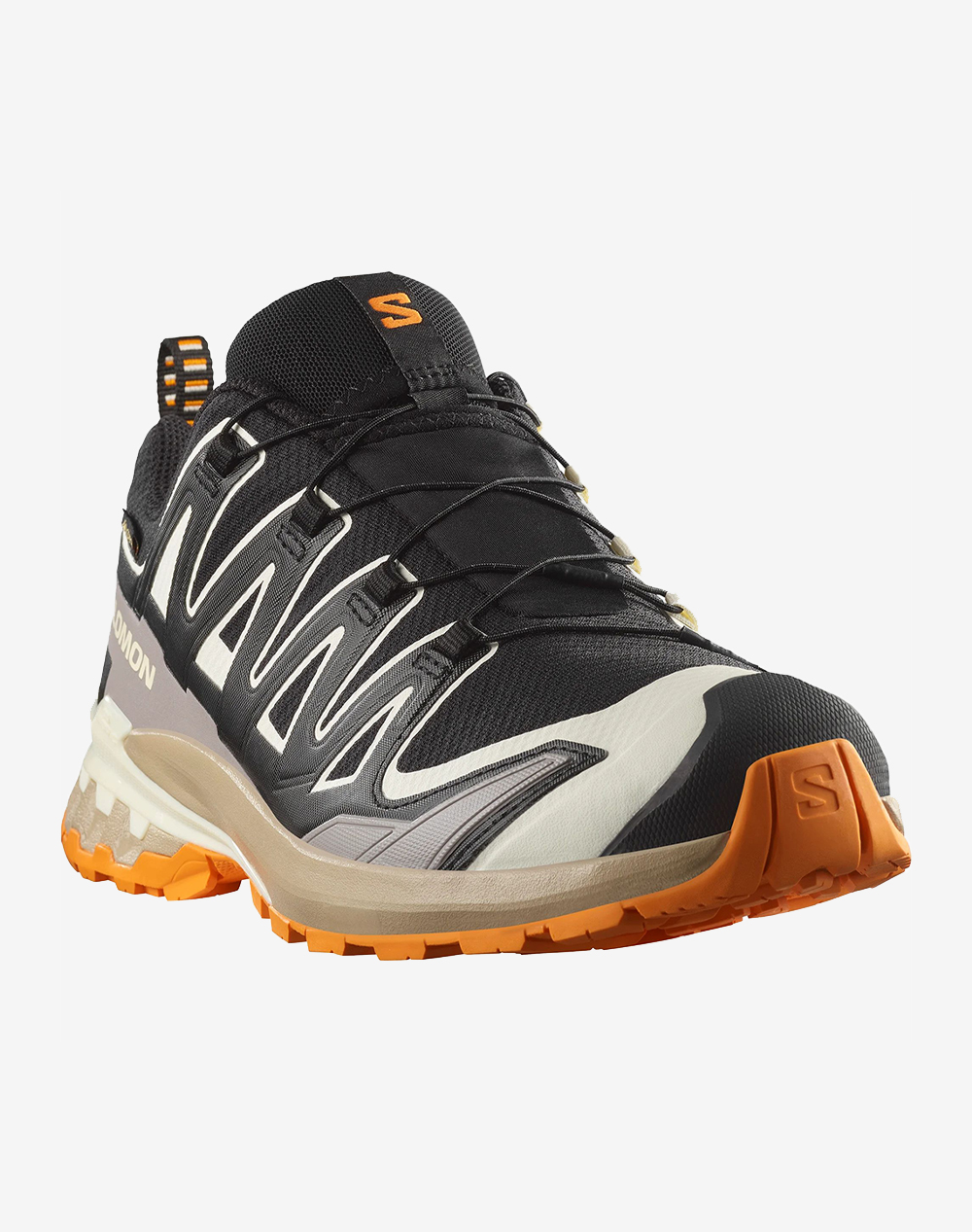 SALOMON TRAIL RUNNING - XA PRO XA PRO 3D V9 GTX BLAC BLACK / VANILLA ICE / TURMERIC INCALTAMINTE DE BARBATI