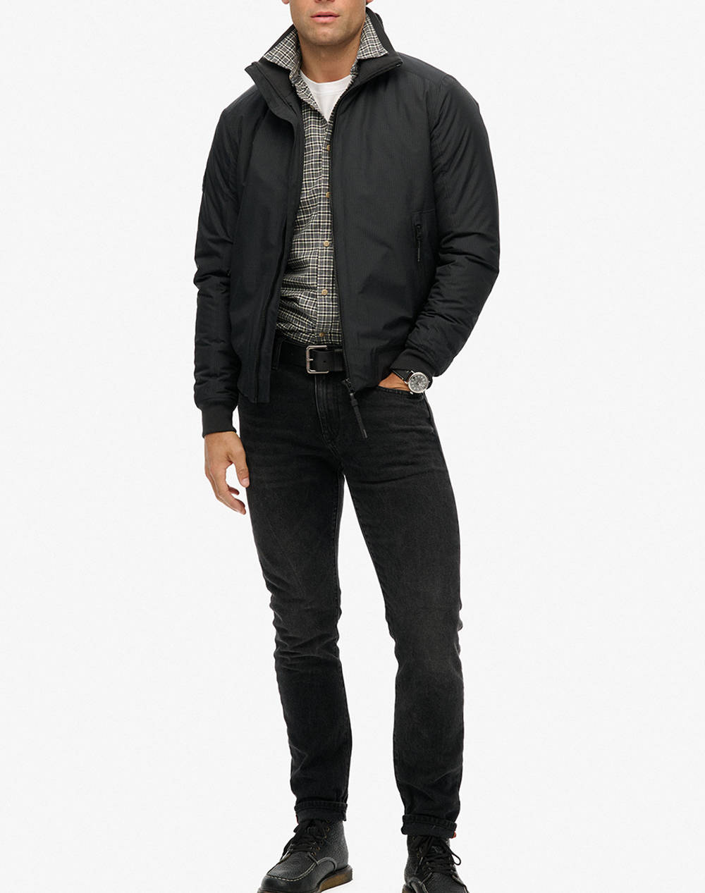SUPERDRY D3 OVIN CITY HARRINGTON JACKET GEACA DE BARBATI