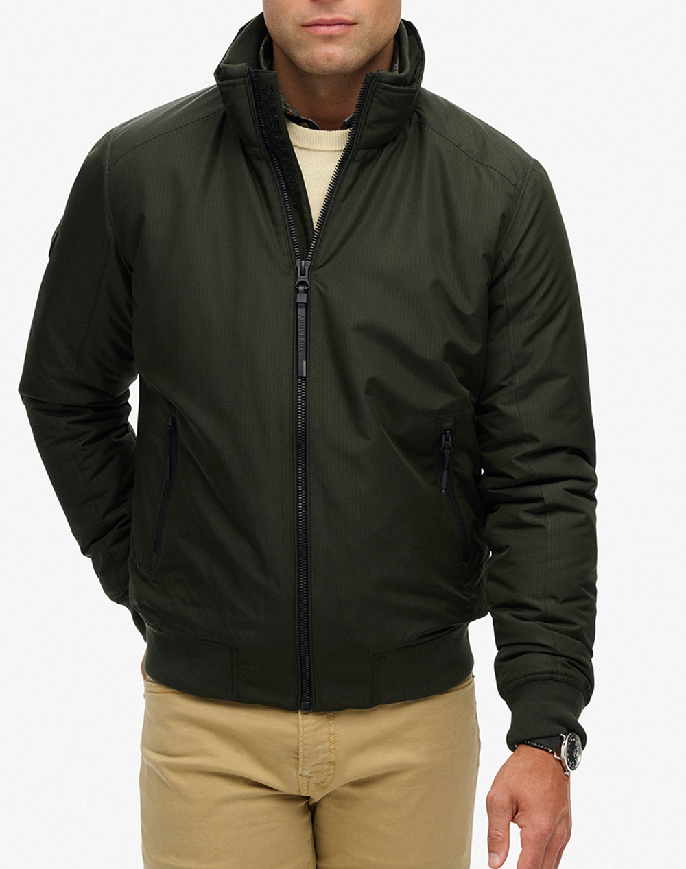 SUPERDRY D3 OVIN CITY HARRINGTON JACKET GEACA DE BARBATI